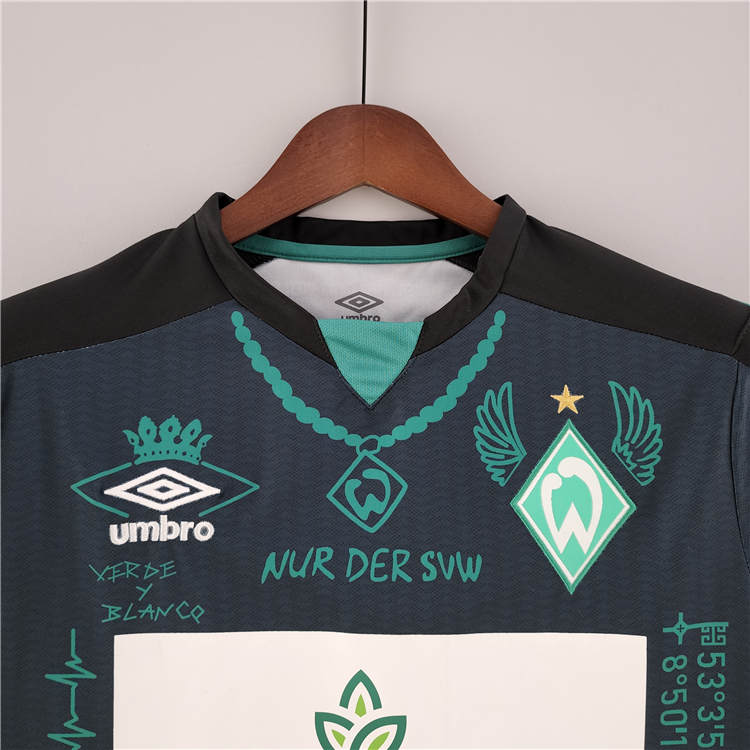 Werder Bremen 22/23 Tattoo Version Soccer Jersey Football Shirt - Click Image to Close